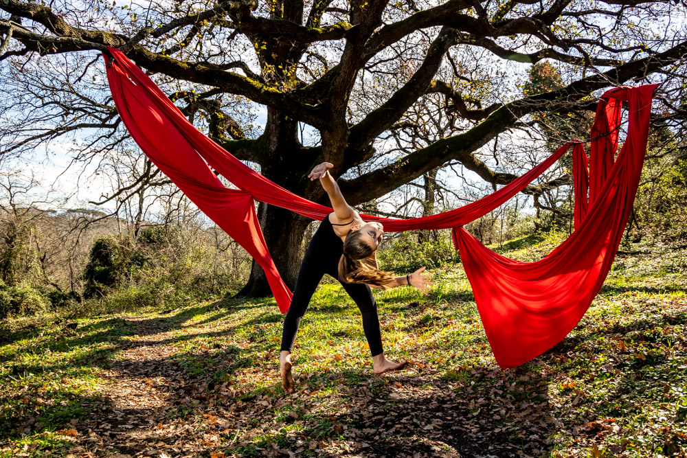 Emma Di Gialleonardo - Performance di acrobatica aerea